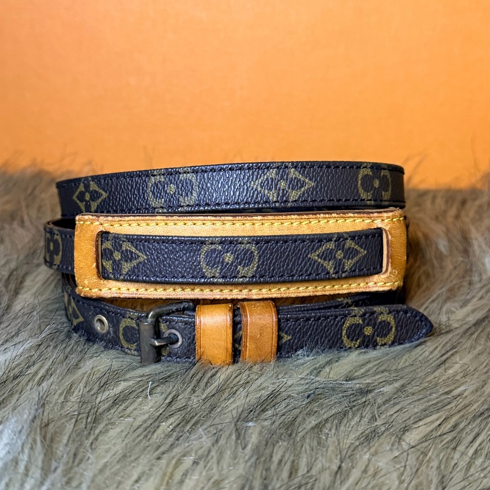 Louis Vuitton crossbody monogram strap